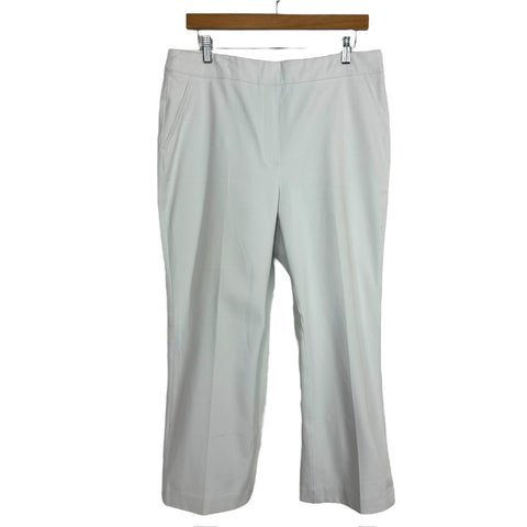 SPANX Off White Ankle Pants- Size L (Inseam 25”)