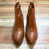 ABLE Camel Leather Boots- Size 9 (Brand New Condition)