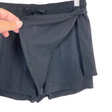 Shefit Black Shorts with Biker Shorts- Size ~S (see notes)