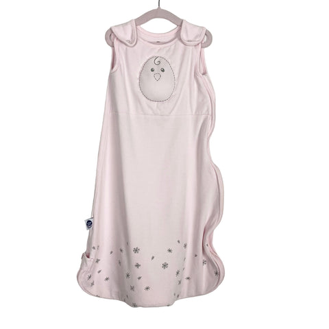 Nested Bean Light Pink with Snowflakes Zen Sack Classic Weighted Sleep Sack- Size 6-15M (16-26 lbs)