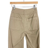 DL1961 Hepburn Wide Leg High Rise Vintage Khaki Pants- Size 25 (we have matching jacket, Inseam 26”)