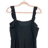 Pink Lily Black Ruffle Impression of You Jumpsuit- Size L (sold out online)
