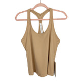 Lululemon Tan Cool RB Short Tank NWT- Size 12