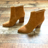 Marc Fisher Camel Suede Boots- Size 9 (Great Condition)