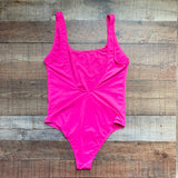 Primark Hot Pink Sassy One Piece- Size 10