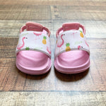 WateLves Toddler Flamingo Slide Sandals- Size 22/23 (US 5/6)