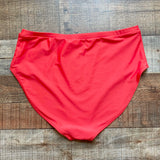 Sassy Red Lipstick x Pink Desert Red Bikini Bottoms NWT- Size XL (sold out online, see notes)