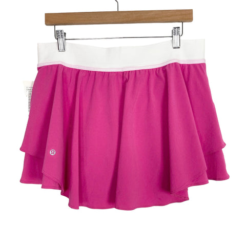 Lululemon Court Rival HR Tennis Skirt with Biker Shorts NWT- Size 12R (see notes)