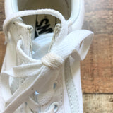 Vans White Old Skool Canvas Sneakers- Size 7.5 (see notes)