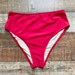 Eloquii Red Bikini Bottoms- Size 12