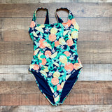 Old Navy Citrus with Twisted Back and Back Cut Out Padded One Piece- Size M (sold out online)