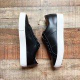 GREATS Black Leather Sneakers NWOT- Size 7.5 (see notes)