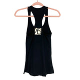 Rubee Couture Black Kira Stokes Stoked Racerback Tank Top- Size XS