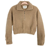 J.ING Camel Zip Up Crop Pullover Jacket- Size S (sold out online)