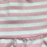 Bisby Pink and White Striped Dress with Bloomers- Size 18-24M (see notes)