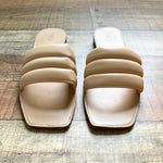 Vici Tan Slide On Sandals- Size 9