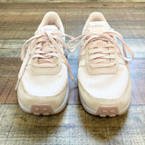Adidas Light Peach Pink Suede/Mesh Sneakers- Size 7.5 (Brand New Condition)
