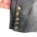 Amaryllis x Ashlee Nichols Black Faux Leather Jacket- Size L (sold out online)