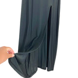 Parade Black Back V with Front Slit Tank Dress- Size S