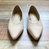Penny Sue Pale Blush Flats- Size 8 (see notes)