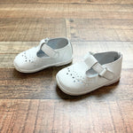 Angel Toddler White Leather T-Strap Mary Jane Shoes- Size 3