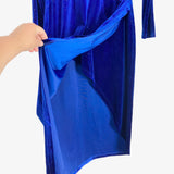 Dokuritu Blue Velvet Glitter Dress NWT- Size XL