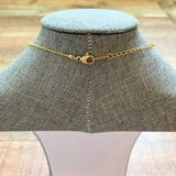 No Brand 18K Gold Heart Pendant Necklace