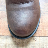 Global Win Dark Brown Ankle Boots- Size 8.5 (see notes)