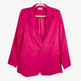 Pink Lily Pink Shoulder Padded Blazer- Size S (see notes)