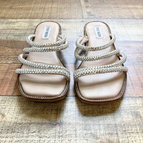 Madden Rhinestone Nickel Rhinestones Sandals Steve Madden Shoes