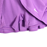 Nike Dri-Fit Purple Tennis Skirt with Biker Shorts- Size L