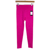 Sofia Active by Sofia Vergara Hot Pink Animal Print Jacquard Compression Leggings NWT- Size S (Inseam 25")