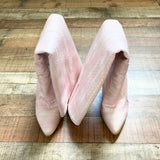 No Brand Pink Snakeskin Cowboy Boots- Size 38/US 7.5 (Brand New)