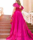 Natalie Workman Custom Made Dress with Removable Skirt- Size ~12/14 (see notes)