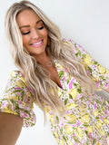 Sky to Moon Side Cutout Drawstring Waist Front Snap Dress- Size S