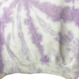 No Brand Purple/White Tye Dye with Personalized CCB Safety Pin Sweatshirt- Size ~S (see notes)