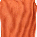 No Brand Burnt Orange Ribbed Tank- Size XL (see notes)