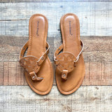 Pierre Dumas Brown Leather Sandals- Size 8.5