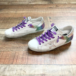 Golden Goose Rainbow Glitter with Purple Laces Super-Star Limited Edition No. 589 of 776 Sneakers- Size 39/US 9 (sold out online)