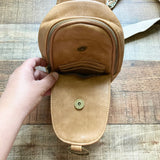 No Brand Brown Sling Bag with Guitar Strap
