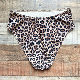 Summersalt Animal Print Bikini Bottoms- Size 4 (we have matching top)