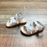 Freshly Picked Toddler White Patent Leather Sandals- Size 4 (sold out online)