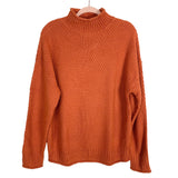 Zesica Orange Mock Neck Sweater NWT- Size L