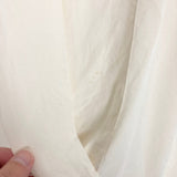 Rubin Chapelle Cream 100% Silk Surplice Dolman Sleeve Top- Size P (see notes)