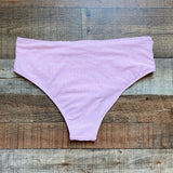 Pink Lily Pink Eyelet Bikini Bottoms- Size XL (we have matching top)