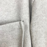 Pink Lily Gray Faux Wool Lined Shacket- Size L (see notes)