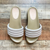 Oasis Society Leather Puff Strap Platform Sandals- Size 9