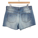 Time and Tru Light Wash Distressed High Rise Jean Shorts- Size 12 (sold out online)