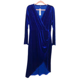 Dokuritu Blue Velvet Glitter Dress NWT- Size XL