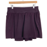 SPANX Plum Skirt with Biker Shorts- Size XL